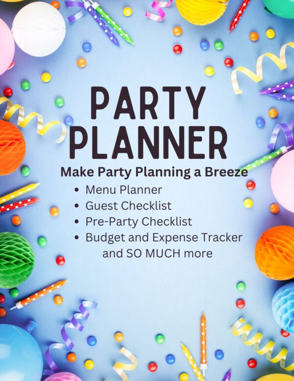 Are you ready to take the stress out of party planning and host the celebration of your dreams? Introducing the Ultimate Party Planning Planner – your comprehensive guide to organizing unforgettable events with ease!